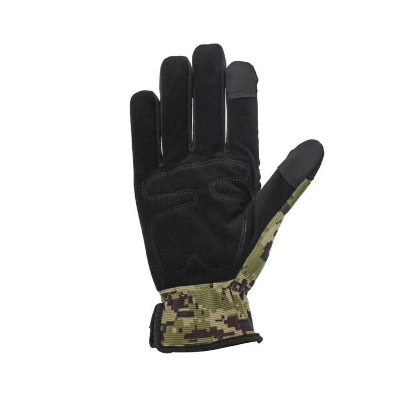 Mens and Womens Woolen Warm Army Printed Gloves - Image 4