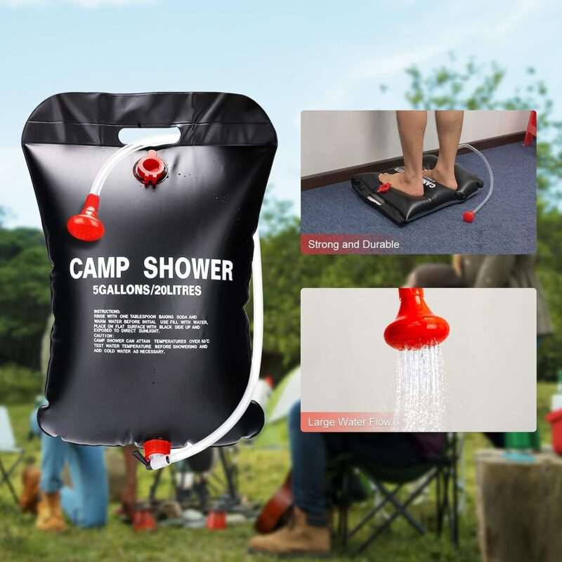 Camping Shower Bag 20Ltr - Image 4