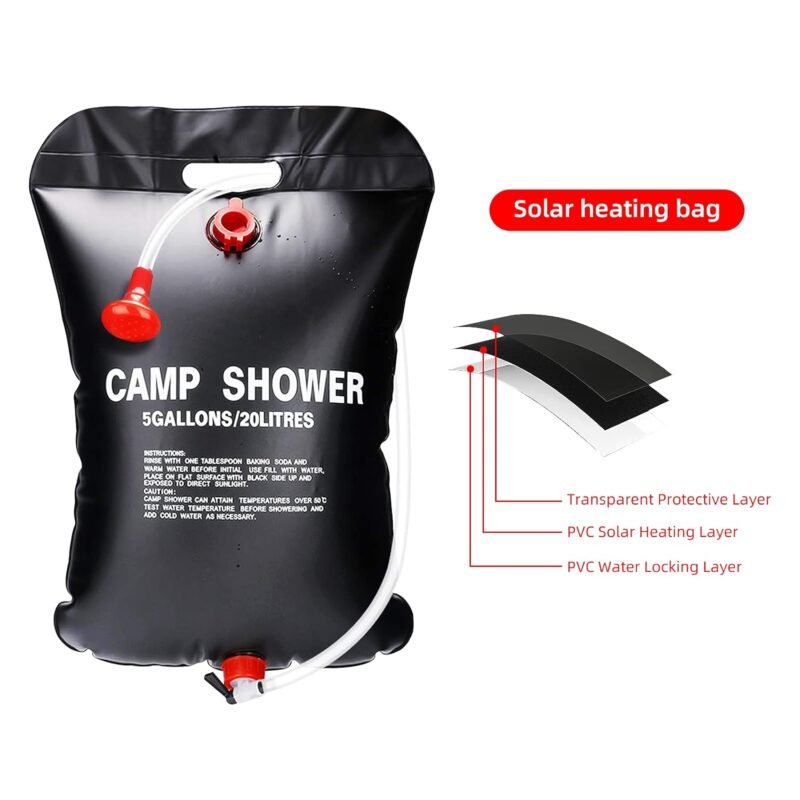 Camping Shower Bag 20Ltr - Image 2