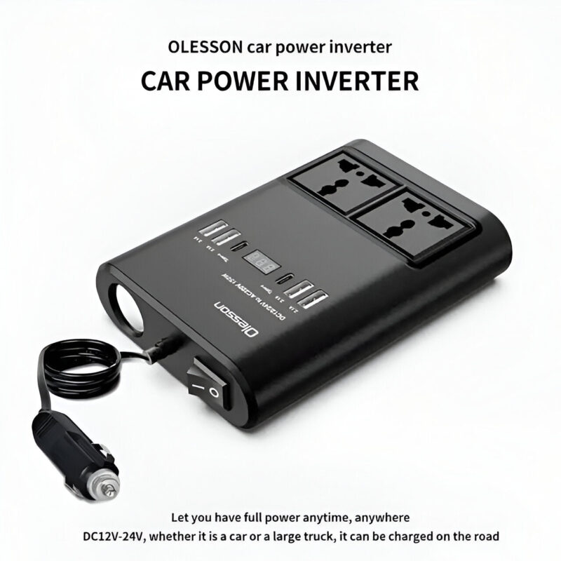 Car Power Inverter DC To AC Converter 150W With DC Output Port 3.1A Ps184 - Image 3