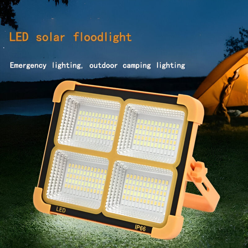 Portable USB Rechargeable LED Solar Camping Light 100 W Ps21 - Image 5