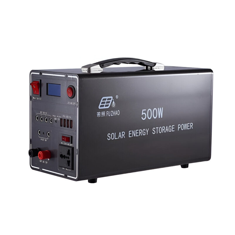 500W Portable Solar Energy Storage Power Station With Solar Panel Ps28 - Image 3