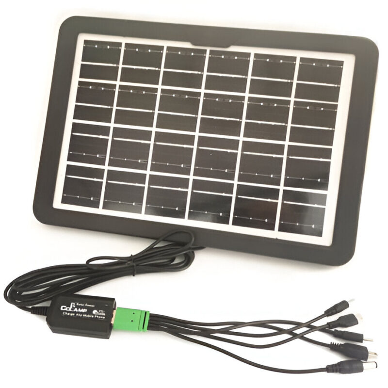 8W Portable Solar Panel With USB Output Port Ps152