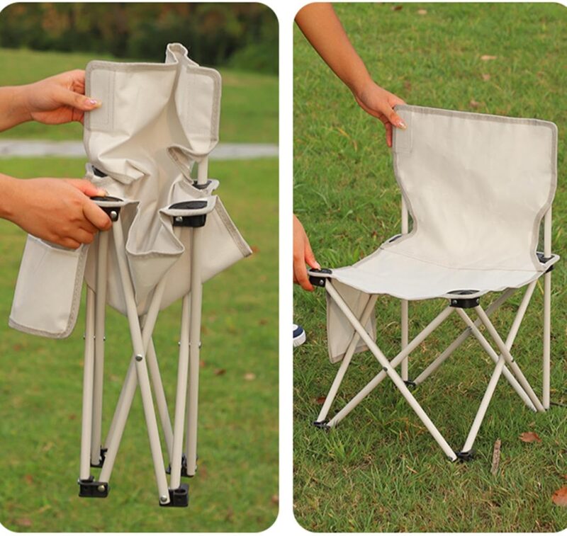 Lightweight and Folding Chairs Foldable Backpacking Chair - Ultra Durable PS151 - Image 4